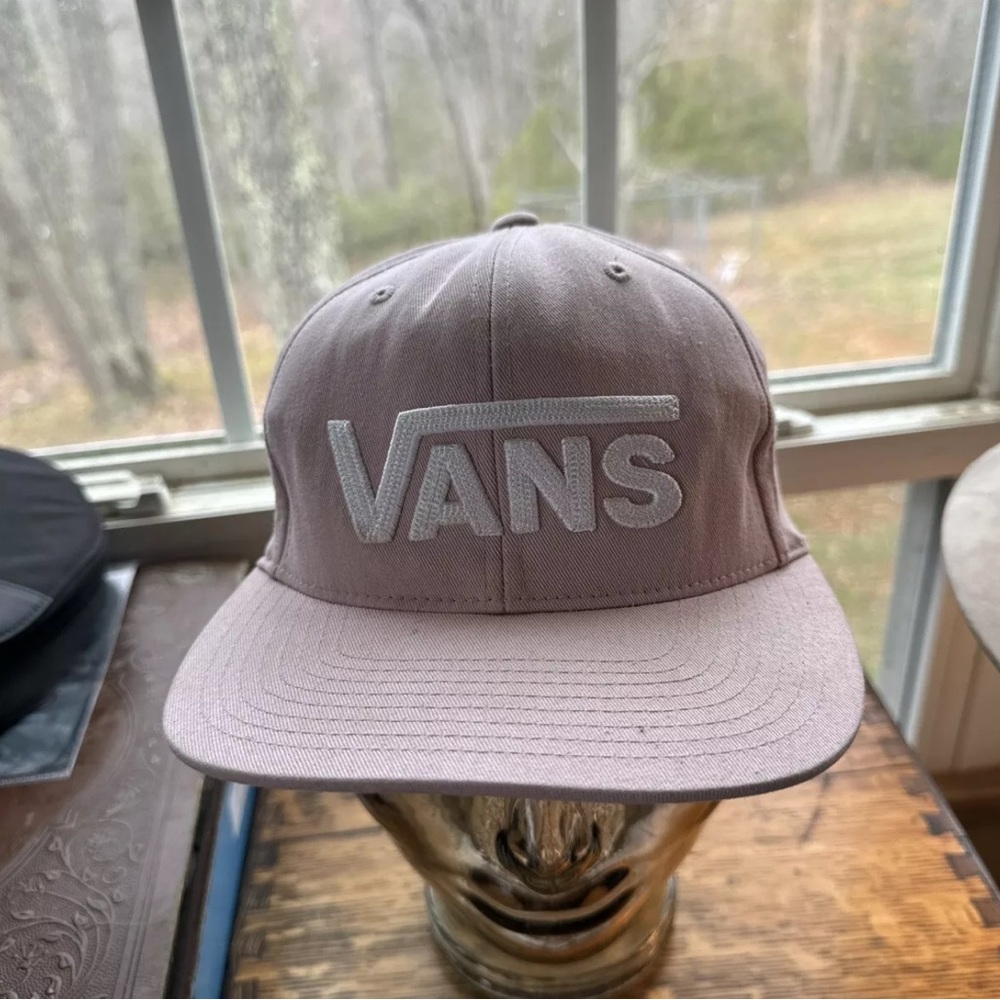 Vans Off The Wall Light Pink Cotton SnapBack Hat Cap
